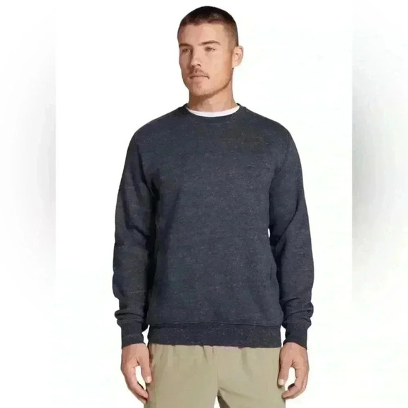 VRST New With Tags Men's Size Small Legacy Fleece Crewneck Dark Slate/White - Picture 1 of 13